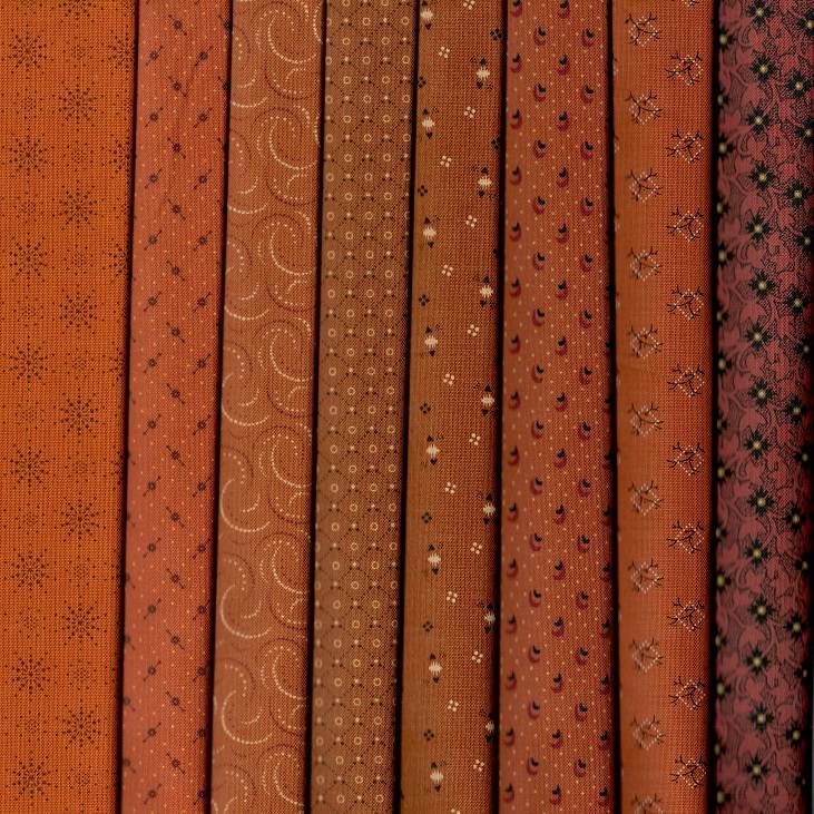 Pam Buda Fat-Quarters Fabric Pack - 8 Fat Quarters