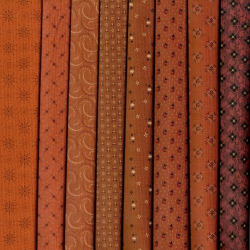 Pam Buda Fat-Quarters Fabric Pack - 8 Fat Quarters