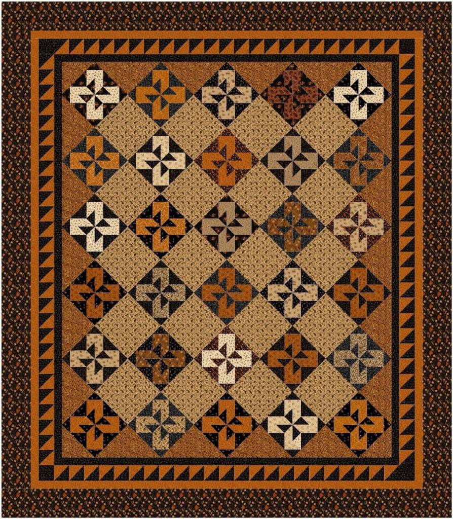 Midnight Ridge Quilt - FREE PATTERN DOWNLOAD