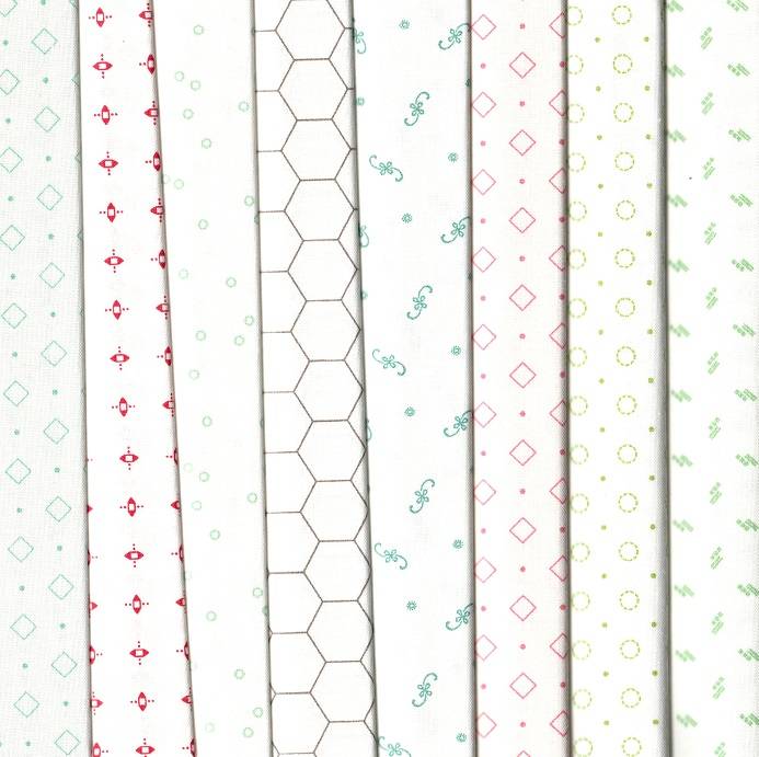 Bee Backgrounds Fabric Pack - 8 Fat Quarters