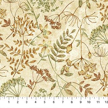 Organics - Stonehenge Meadow Flowers - Beige/Multi