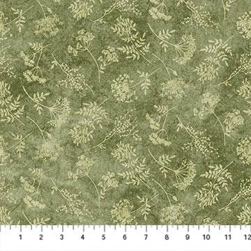 Organics - Stonehenge Floral Toss Small - Green
