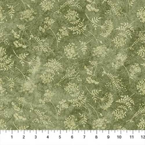 Organics - Stonehenge Floral Toss Small - Green