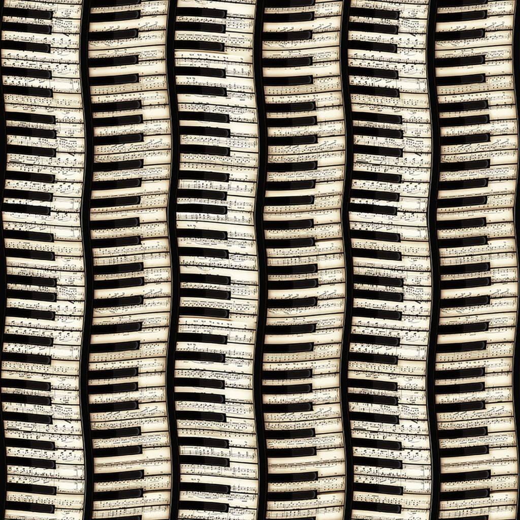 Vivace Piano Keys - Beige