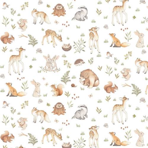 ABCs of Love Enchanted Woods - White