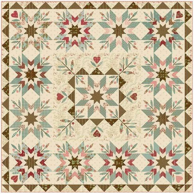 Patchwork Star Quilt Kit