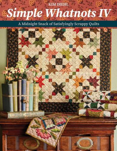 Simple Whatnots IV:  Midnight Snack of Satisfyingly Scrappy Quilts