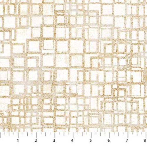 Gatsby Squares Cream-Taupe