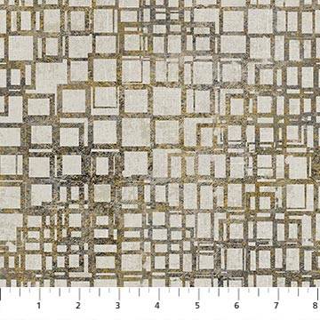 Gatsby Squares - Cream Black