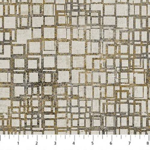 Gatsby Squares - Cream Black