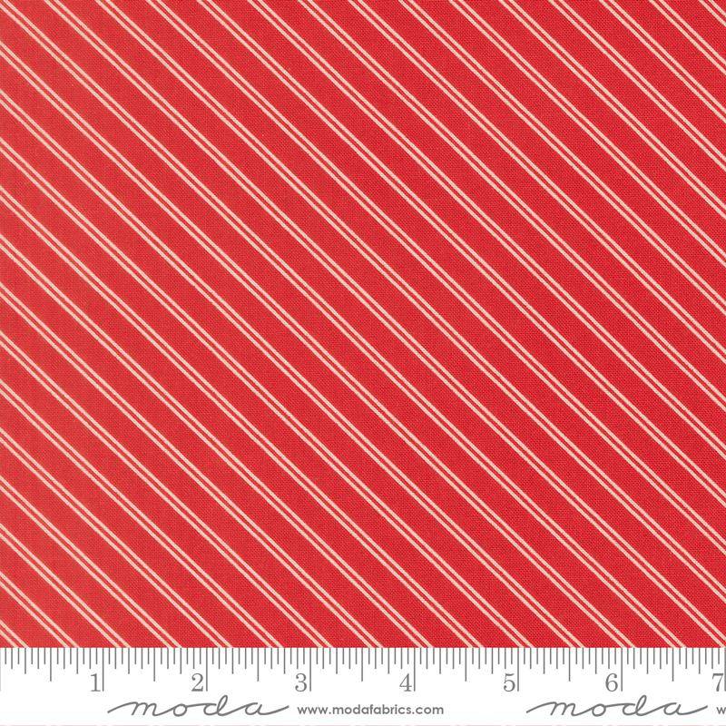 Bloomsberry Stripe - Red