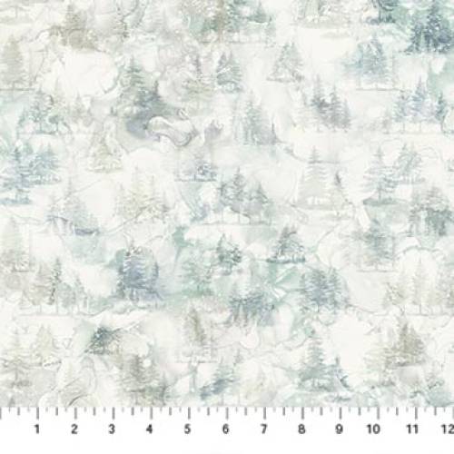 Altitude Mini Trees - Off White/Blue