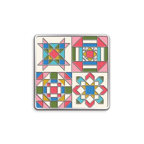 Riley Blake Designs Four Block Sampler Needle Minder