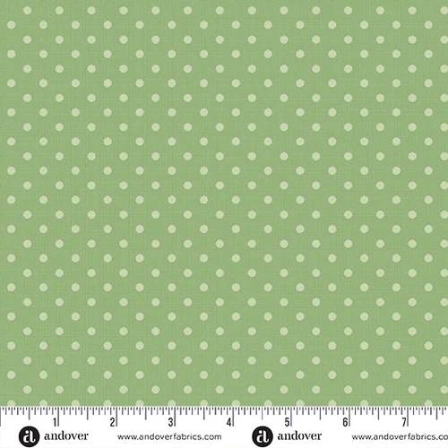 Quiltessential Minis Mini Dot - Fern