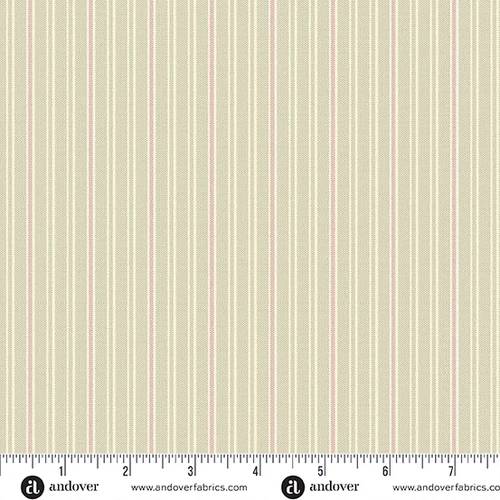 Quiltessential Minis Double Stripe - Blush