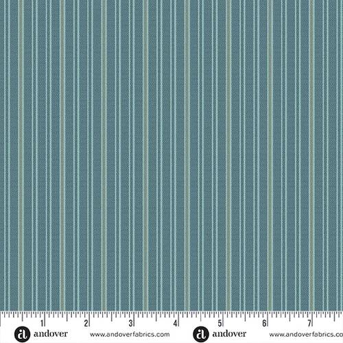 Quiltessential Minis Double Stripe - Indigo