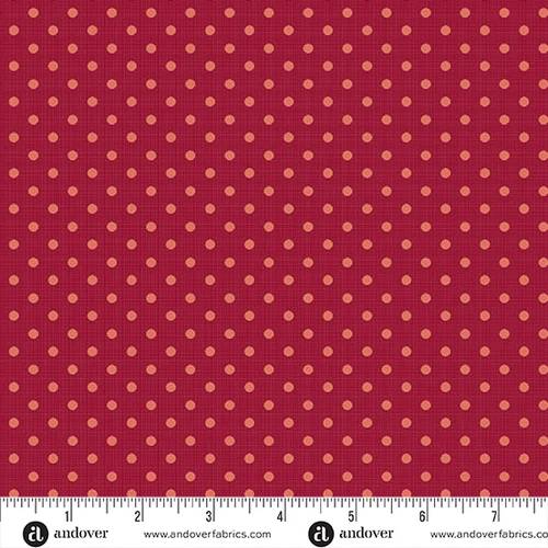 Quiltessential Minis Mini Dot - Terracotta