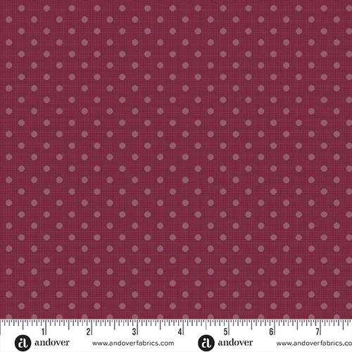 Quiltessential Minis Mini Dot - Plum