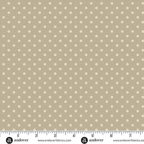 Quiltessential Minis Mini Dot - Flax