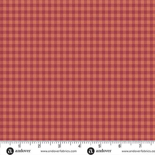 Quiltessential Minis Gingham - Blood Orange