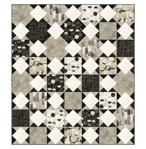 Jive and Wail Throw Quilt Kit