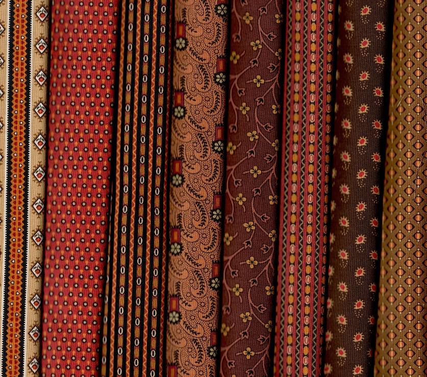 Spice Market Fabric Pack - 8 Fat Quarters
