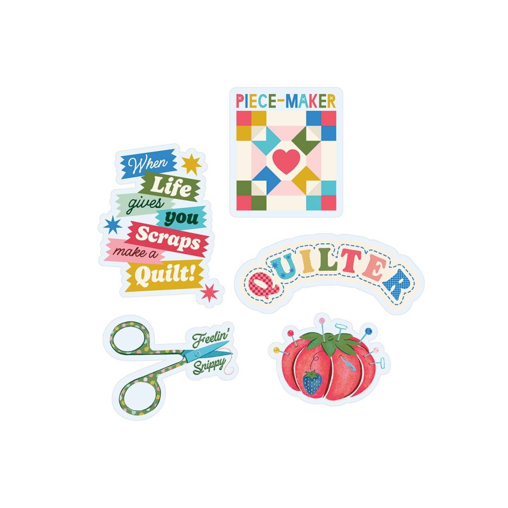 Riley Blake Designs Vinyl Stickers - Pack 2
