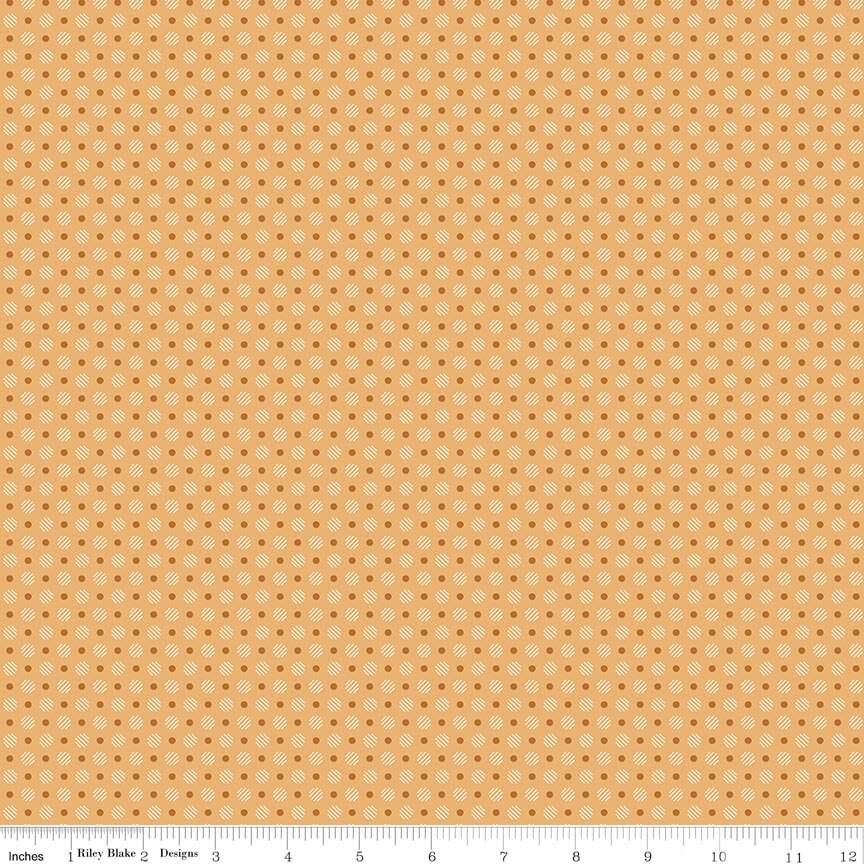 Denim & Daisy Polka Dot - Daisy