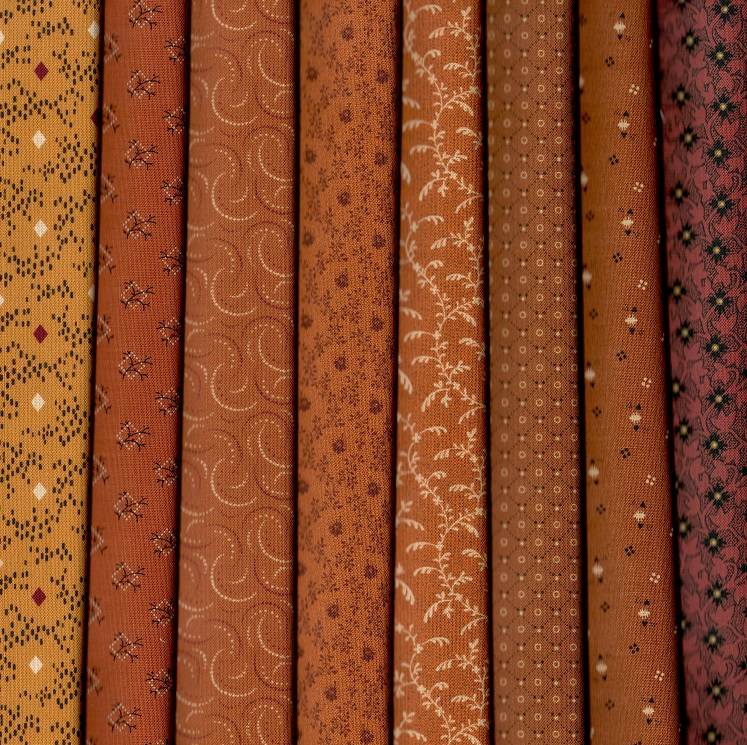 Pam Buda Fat-Quarters Fabric Pack - 8 Fat Quarters