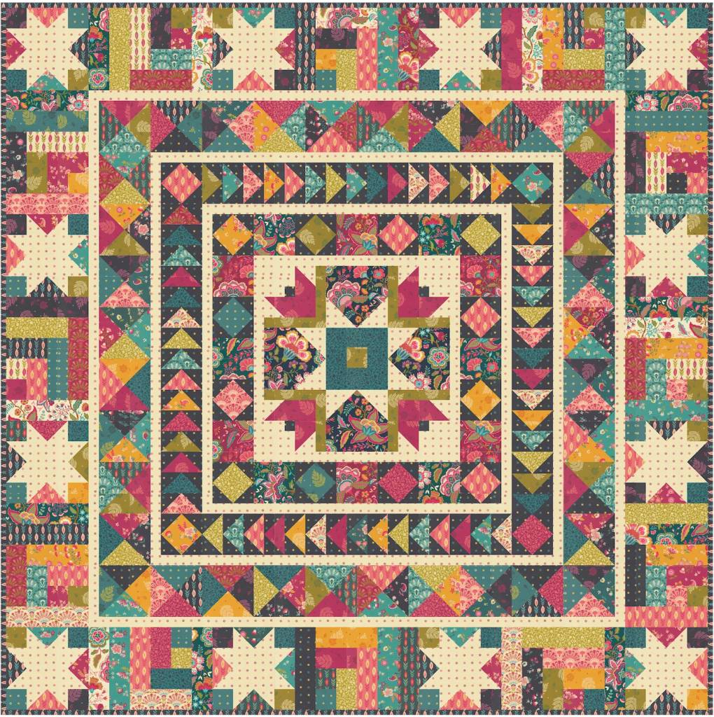Starwoven Medallion Quilt Kit