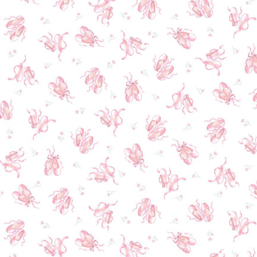 Tiny Dancer Ballet Shoes - White