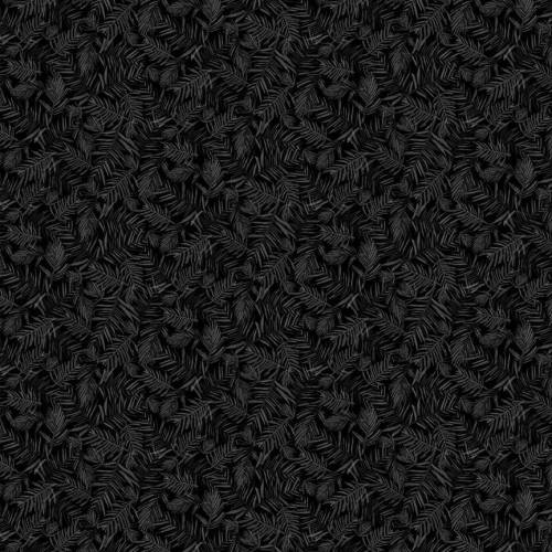 Welcome Winter Fir Texture - Black