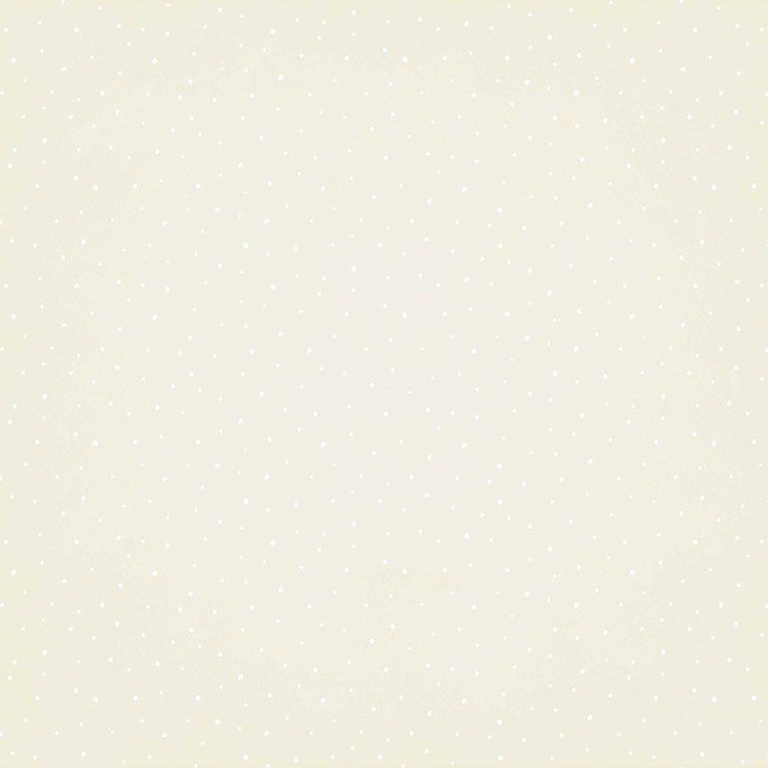 Welcome Winter Dots - Ecru