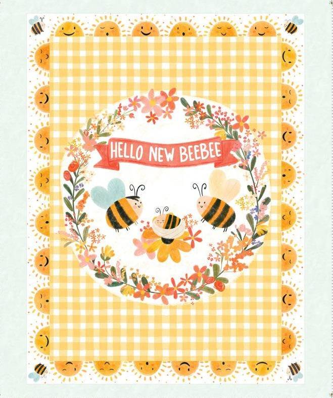 Bee My Baby New Beebee 36" Panel