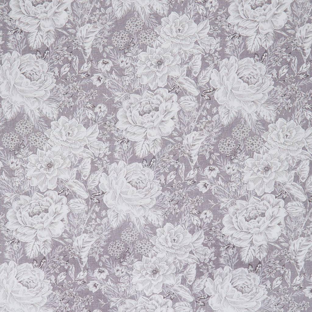 Charlotte 108" Vintage Floral - Sliver
