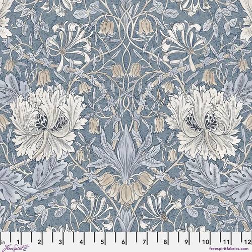 Morden Honeysuckle & Tulip - Indigo