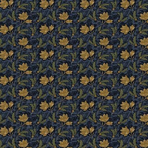 Sturbridge Village Charm Tulips Navy