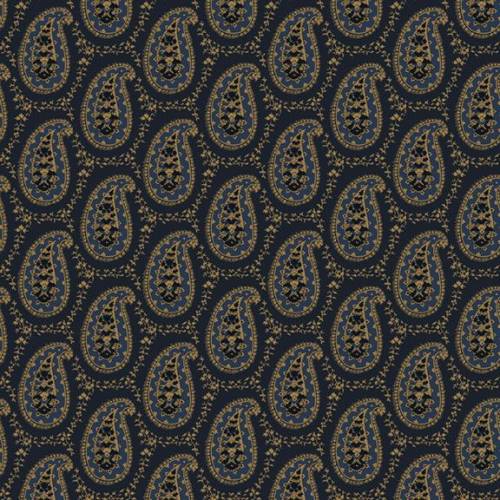 Sturbridge Village Charm Paisley Navy
