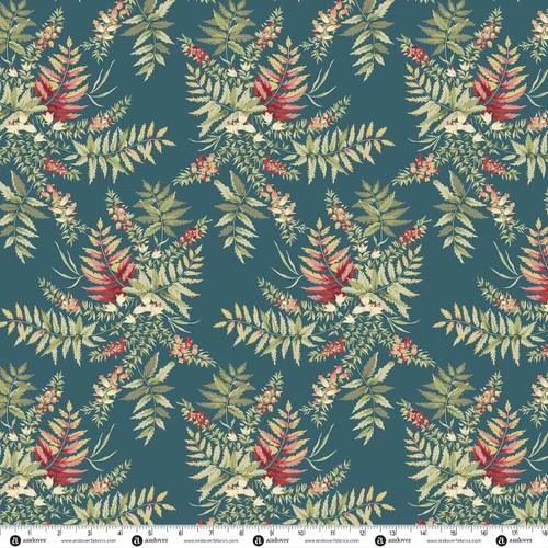 Secret Stash Favorites - Blue Willow Fern - Velvet