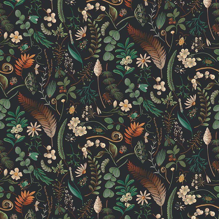 Moth To A Flame Nocturnal Bloom - Midnight