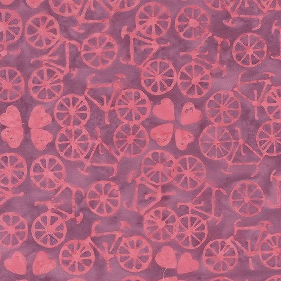 Dutch Days Bicycle Love in Raspberry Rose 