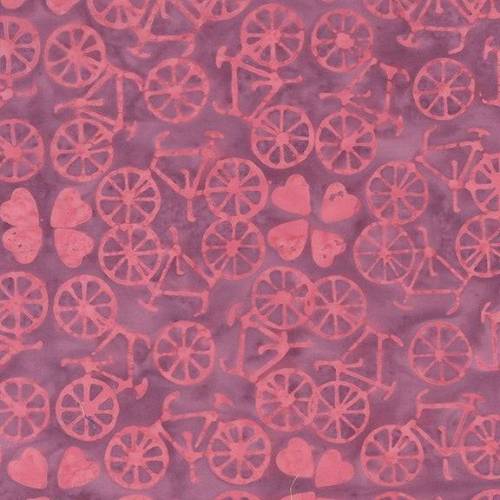 Dutch Days Bicycle Love in Raspberry Rose