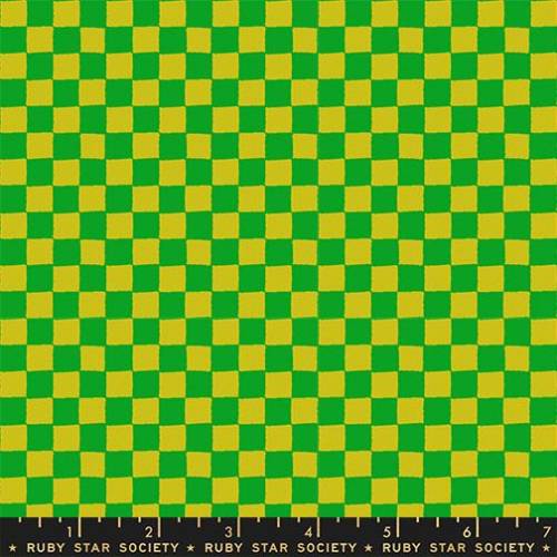 Ruby Star Society: 1-800-Calico Block Print - Verdant