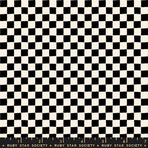 Ruby Star Society: 1-800-Calico Block Print - Black