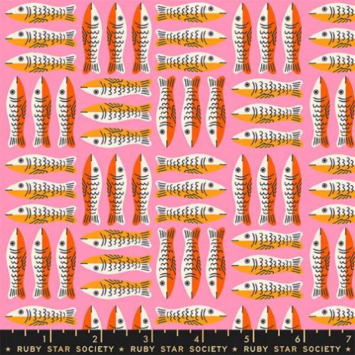 Ruby Star Society: 1-800-Calico Little Sardines - Lucky Pink