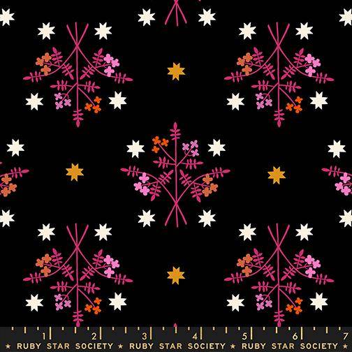 Ruby Star Society: 1-800-Calico Bouquet - Black