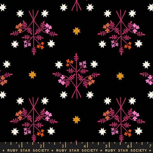 Ruby Star Society: 1-800-Calico Bouquet - Black