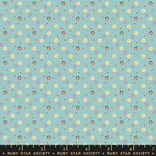 Ruby Star Society: 1-800-Calico Bandana Ditsy - Saltwater