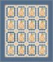 Sweet Golden Pears Quilt Kit image 1