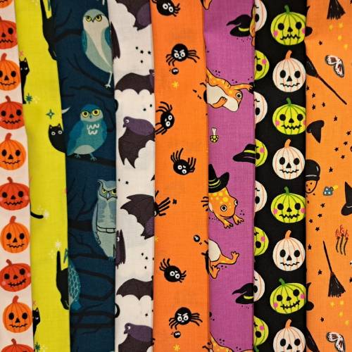 Freaky Familiars Fabric Pack - 8 Fat Quarters